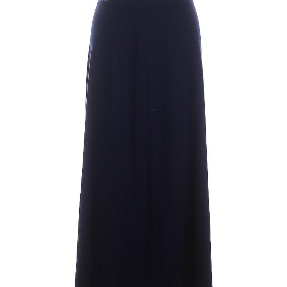 New York & Company Blue Maxi Skirt